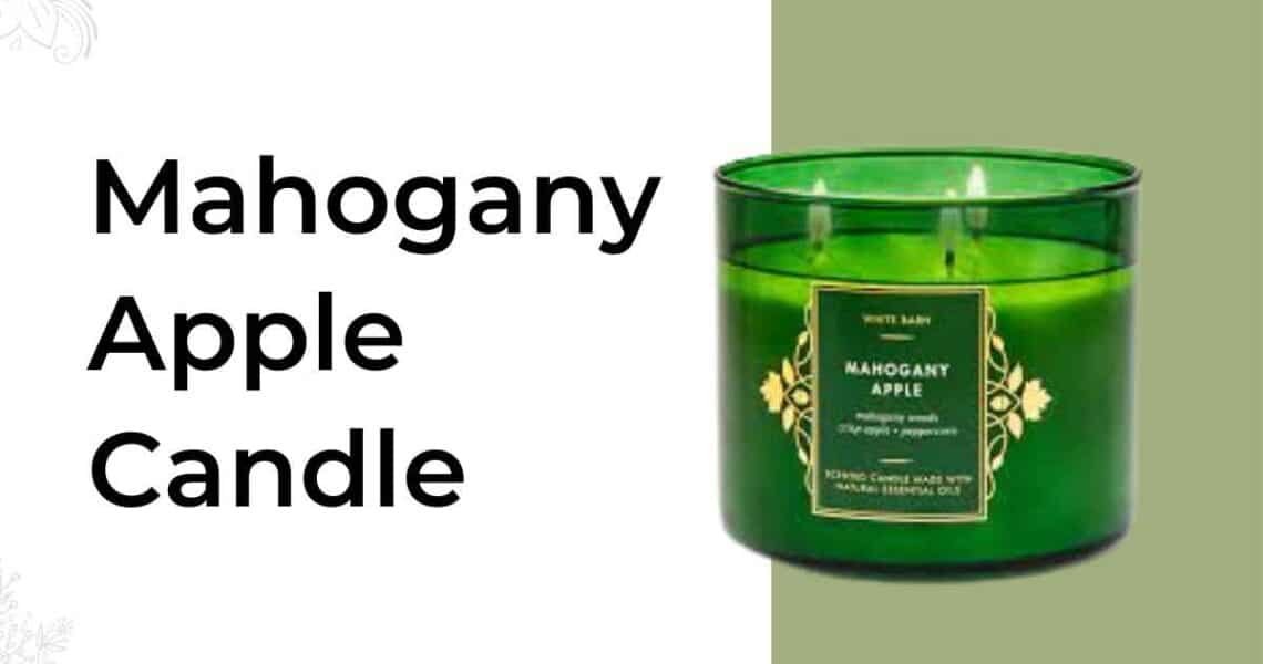 Mahogany Apple Candle